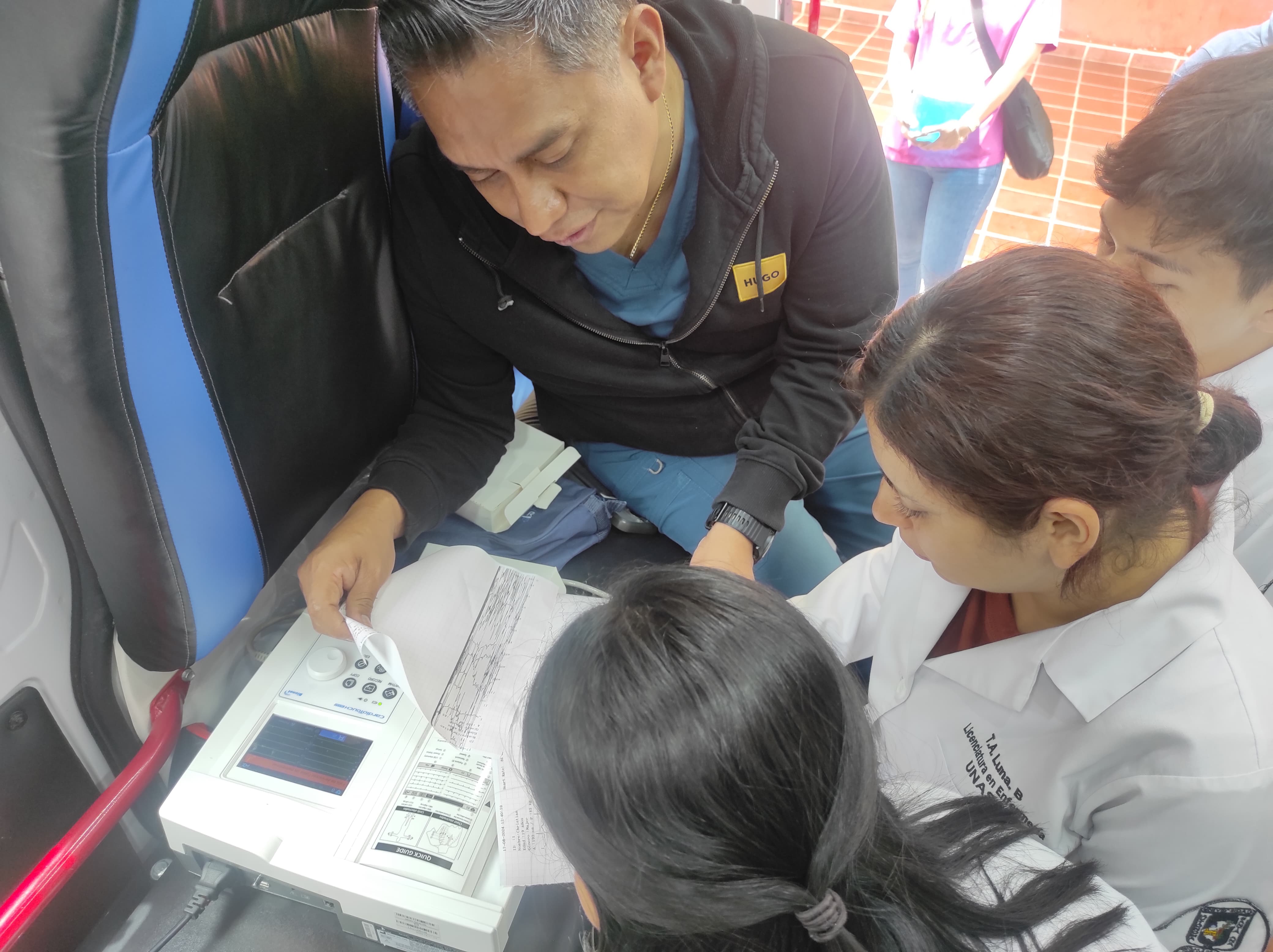 Fotografía de experiencia internacional de Enfermería